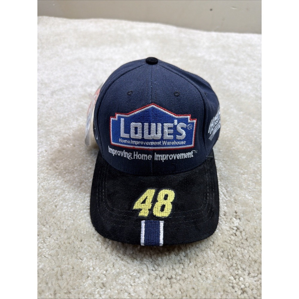 New Jimmie Johnson 48 Lowe's NASCAR Hat Chase Strapback Hendrick Motorsports
